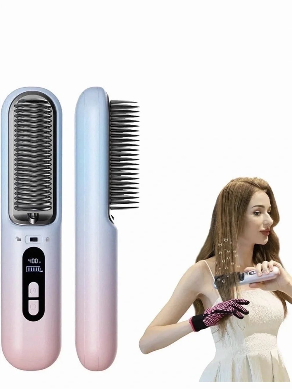 Beautyovo SilkyGo Cordless Hair Straightener Travel